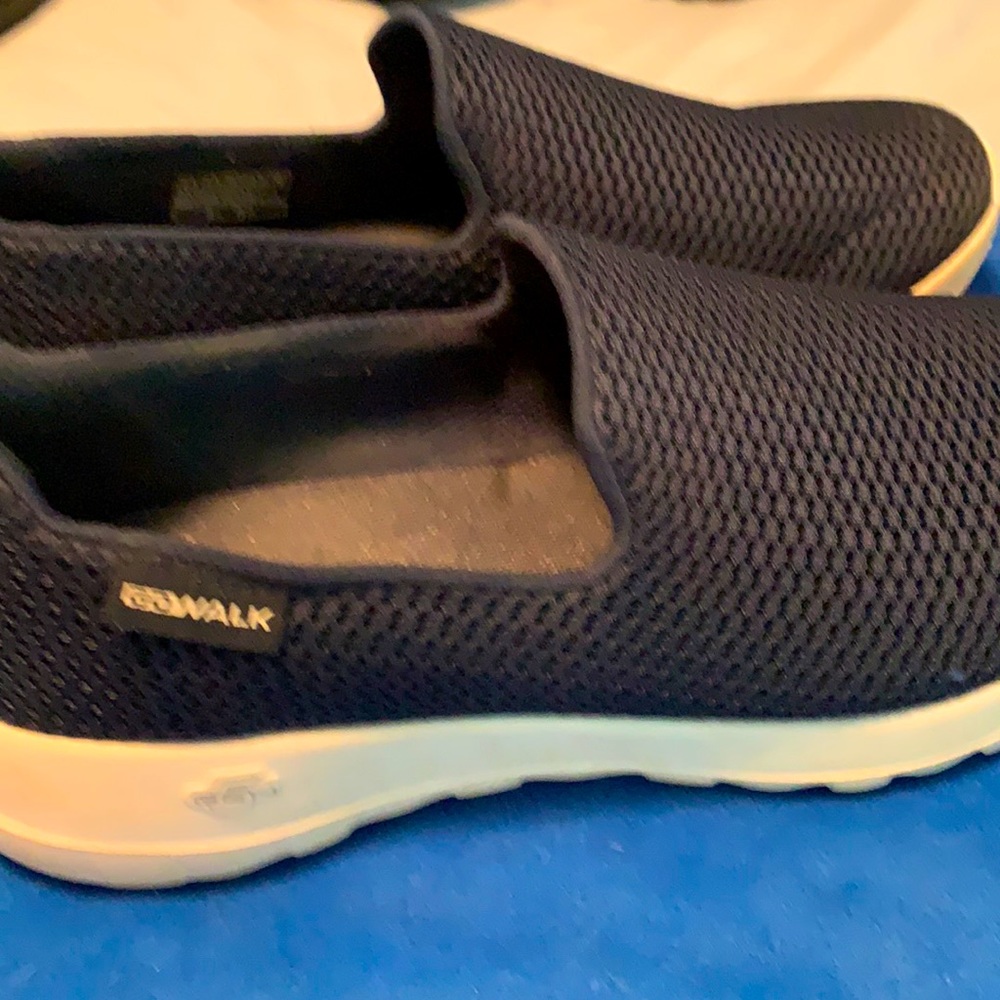 Navy GO WALK  by Skechers sz8.5